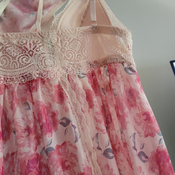 JESSICA SIMPSON BRAND NEW BABYDOLL AND THONG SET SIZE M - Picture 13 of 13